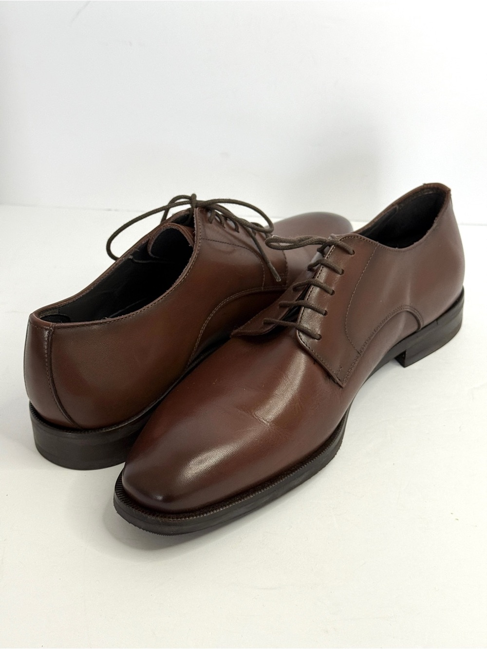 To Boot New York Plain Toe Derby Men Formal Shoes Size 9.5 - Picture 5 of 11